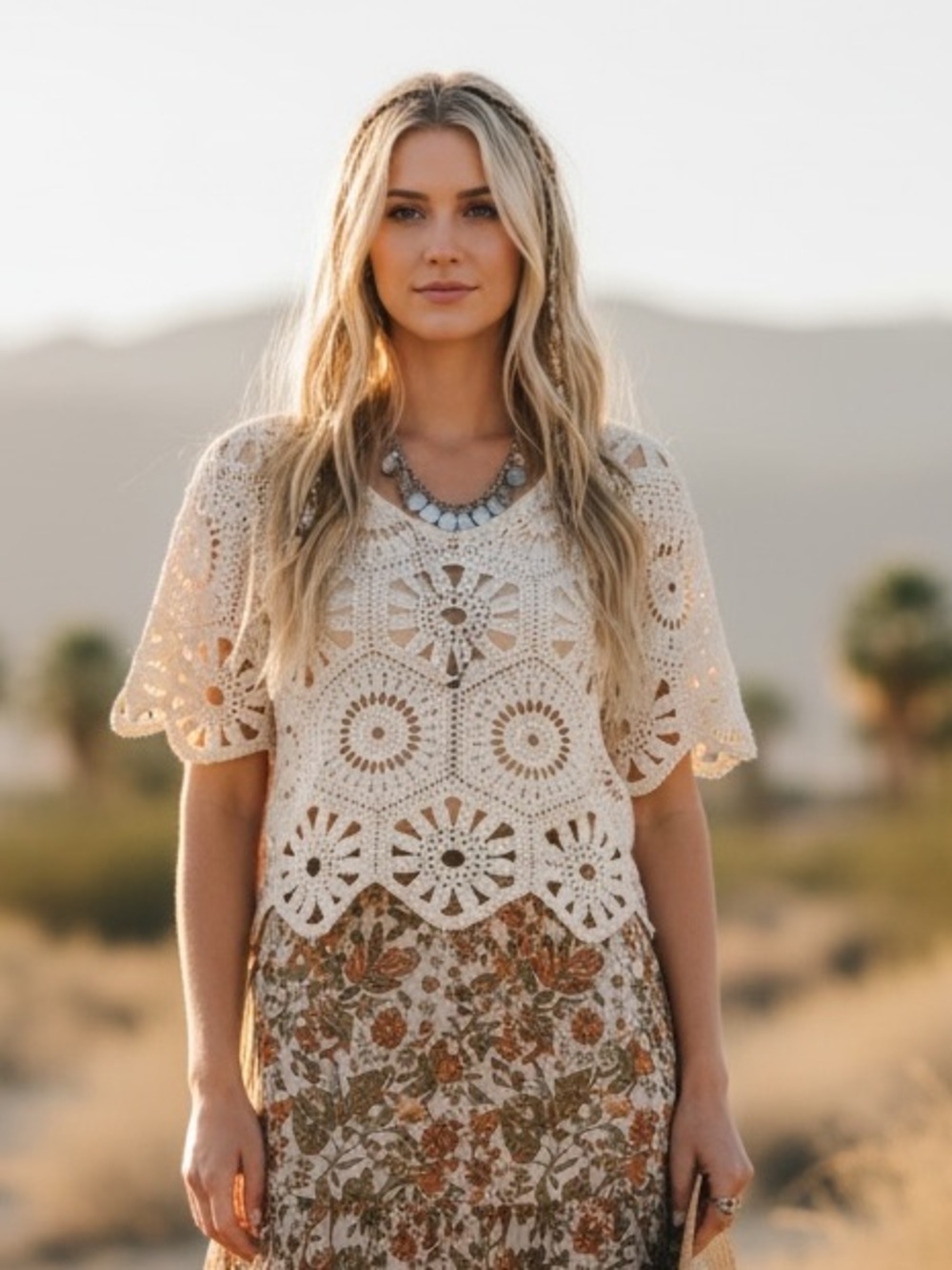 Rebellion crochet top